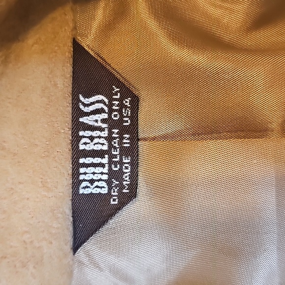 Vintage Bill Blass Camel Hair Classic Tan Men's Blazer Made In The USA - Picture 3 of 17